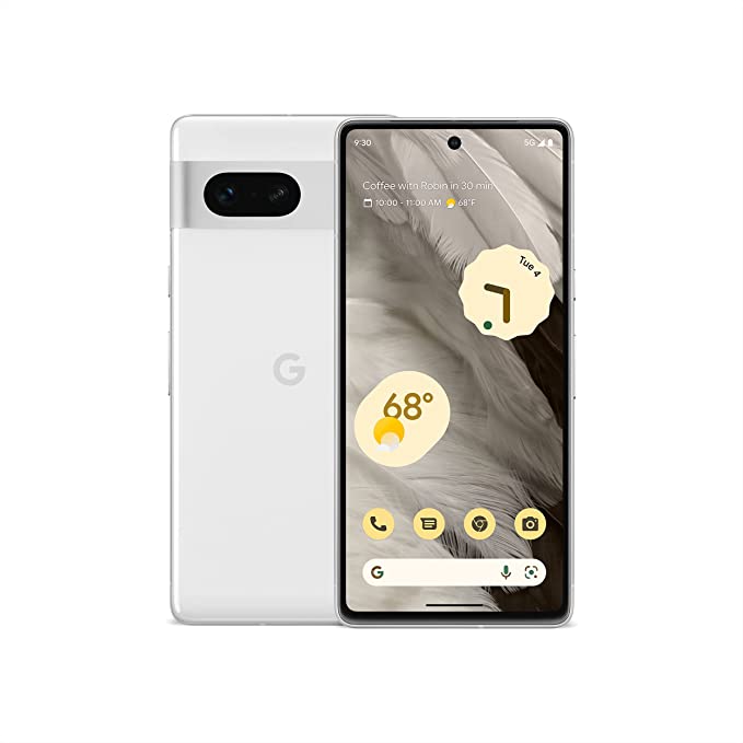 The Google Pixel 7, still a budget call phone.